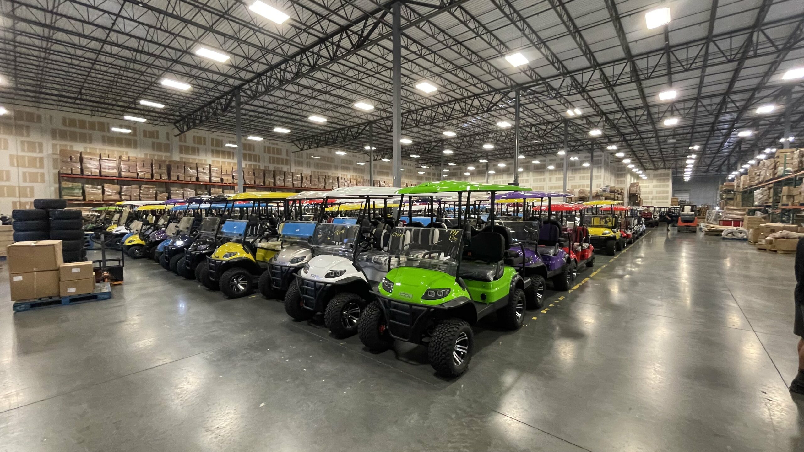 where are icon golf carts made