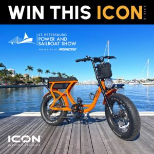 St. Petersburg Power & Sailboat Show ICON Ebike Giveaway