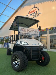 Icon Golf Cart - South Florida Boat Show
