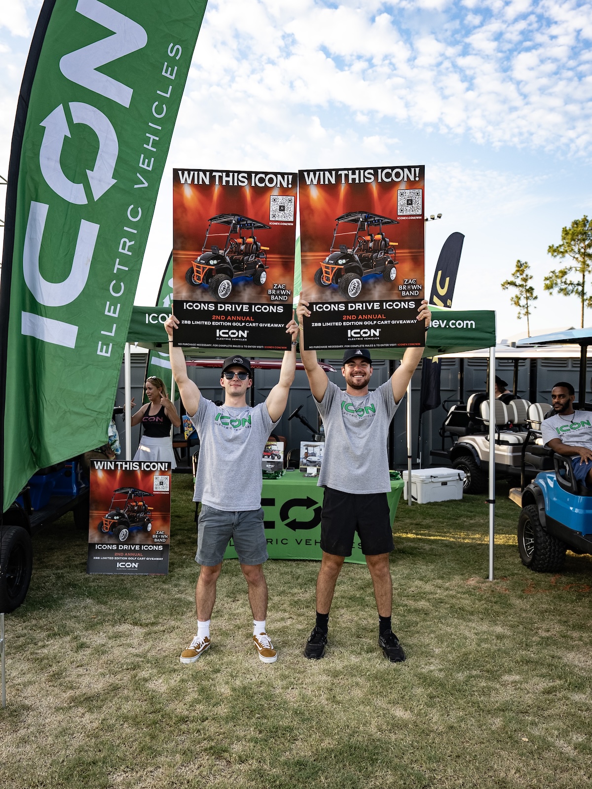 ICON EV at Gulf Coast Jam - Zac Brown Band Giveaway