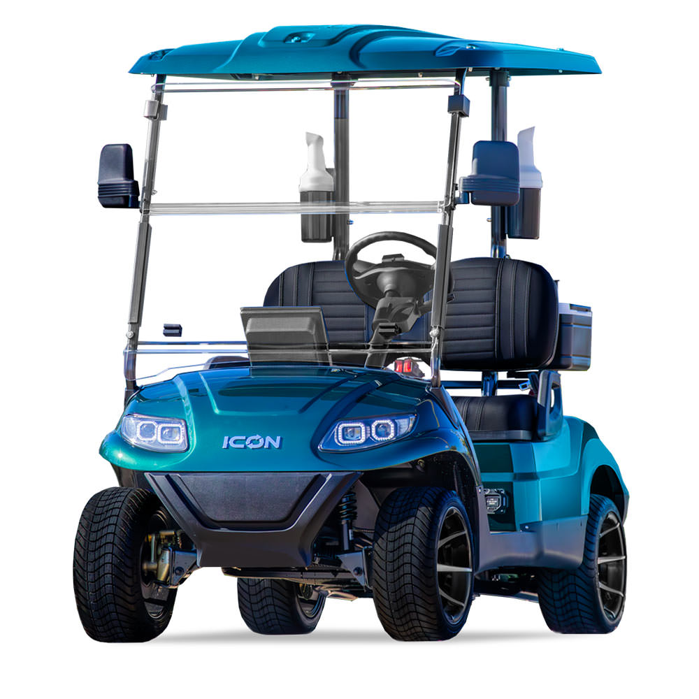 ICON Golf Carts, 2, 4, 6 & 8 passenger street legal golf carts.