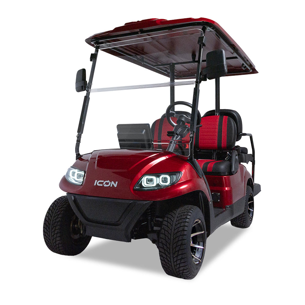 ICON Golf Carts, 2, 4, 6 & 8 passenger street legal golf carts.