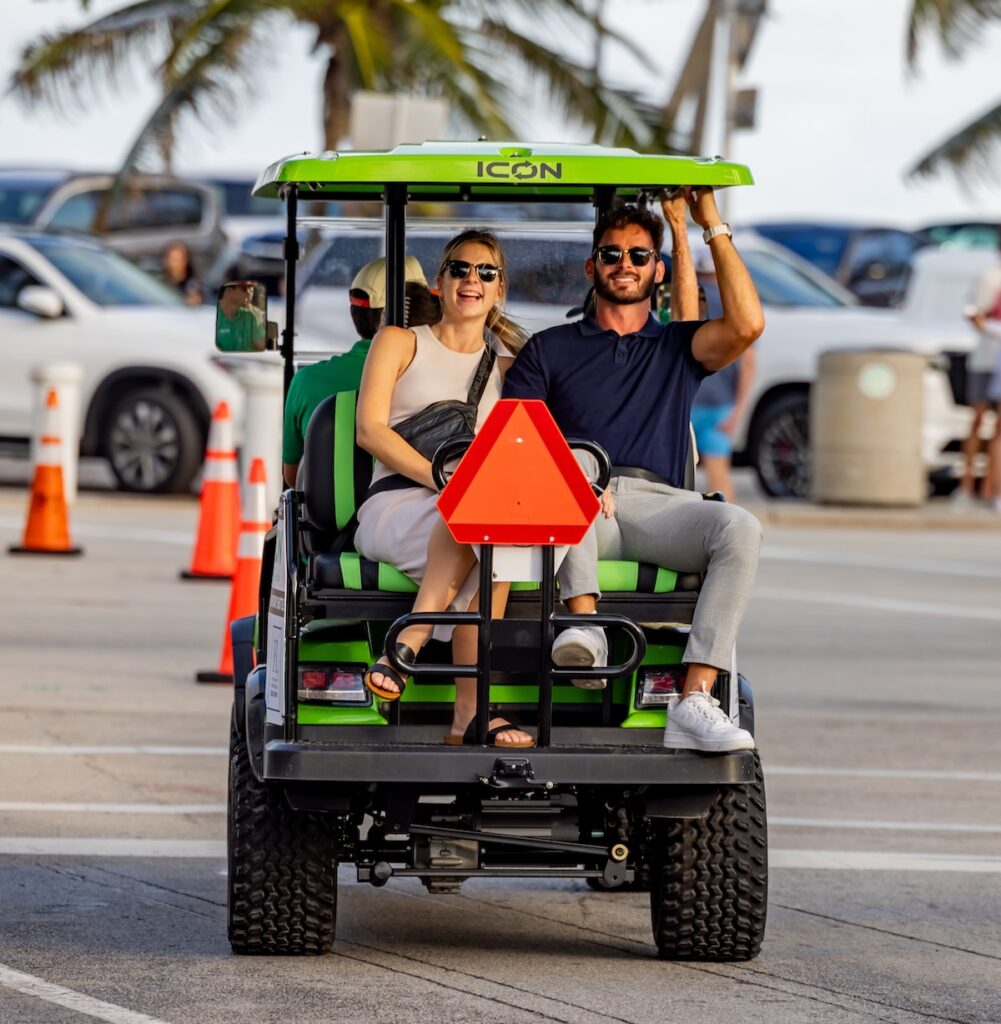 Ft. Lauderdale International Boat Show shuttle experience with ICON EV