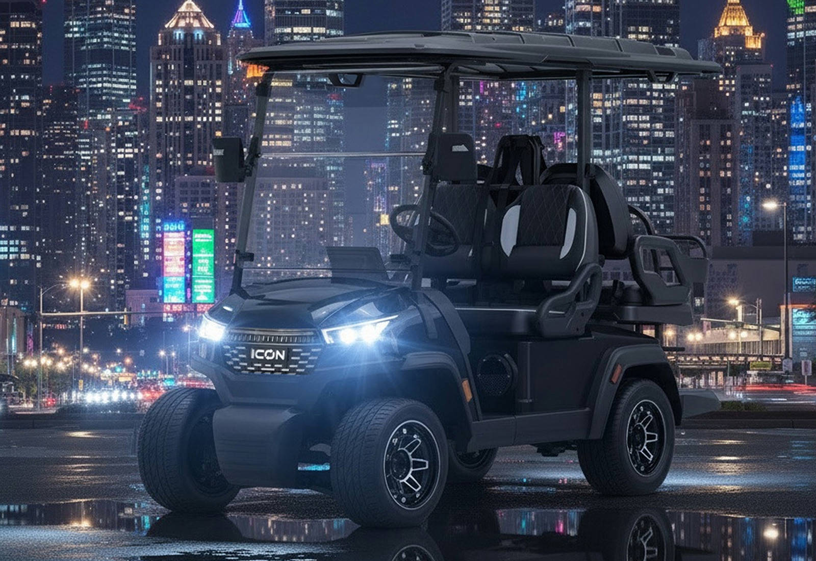ICON i40X Golf Cart - Order yours today from an ICON EV dealer!