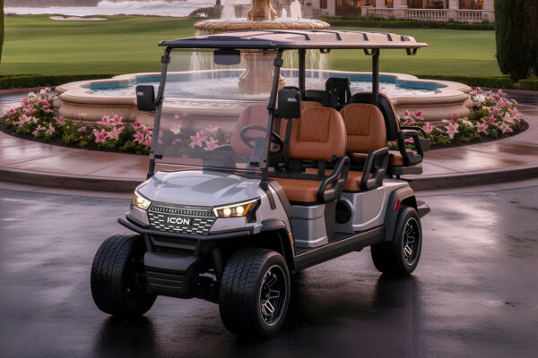 ICON i60X Golf Cart - Silver - 13