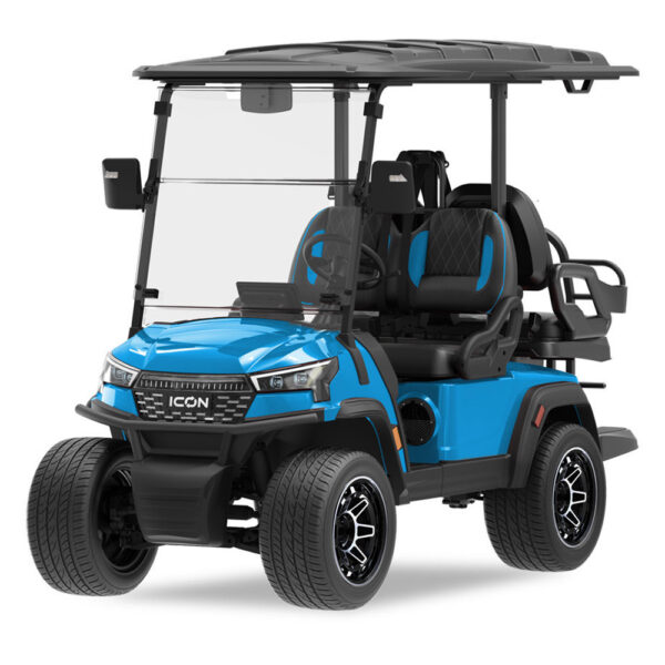 ICON i40X - Golf Carts For Sale - Electric Blue