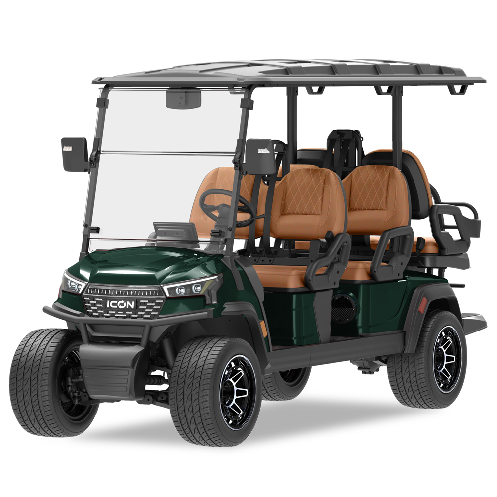 ICON-i60LX-Golf-Cart-Forest-