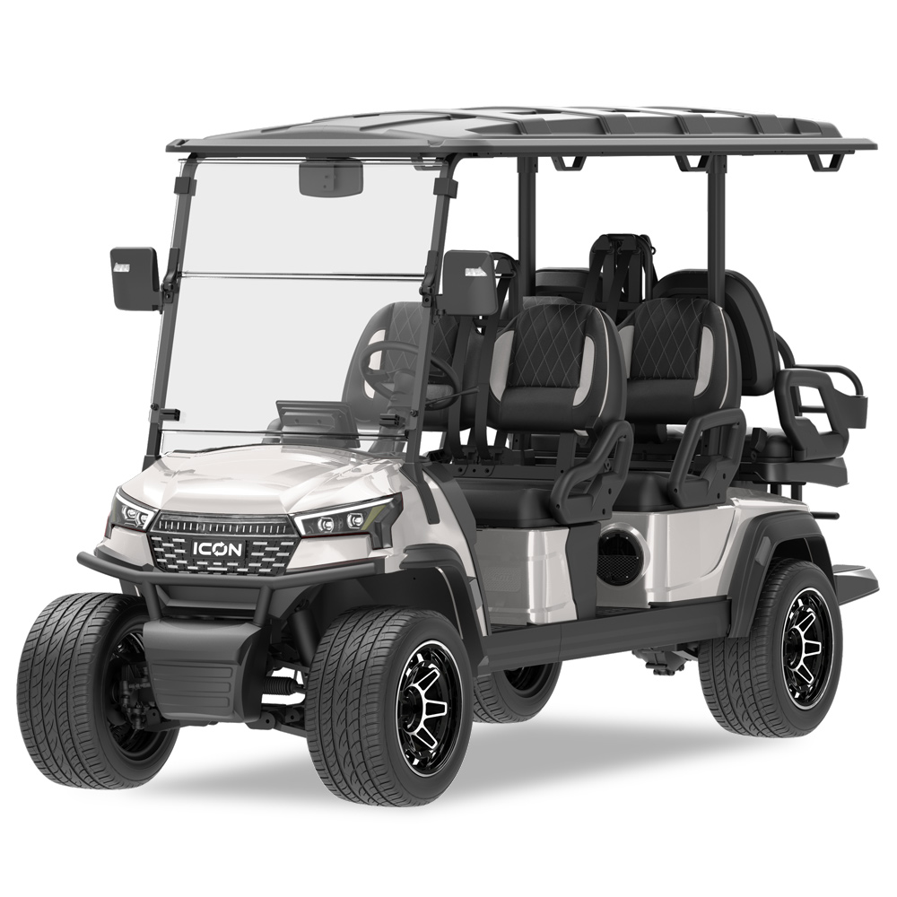 ICON i60LX Golf Cart - Silver